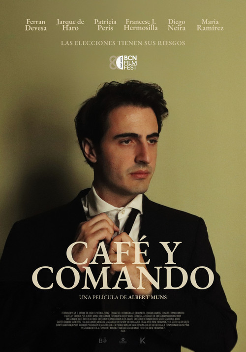 Café y comando постер