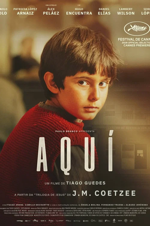 Aquí постер