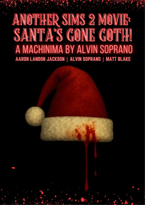 Another Sims 2 Movie Santa's Gone Goth постер