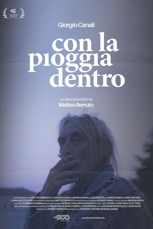 Con la pioggia dentro постер