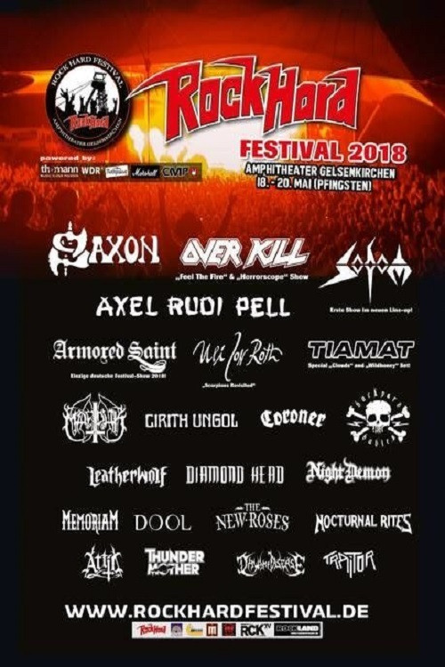 Armored Saint: Live at Rock Hard Festival постер