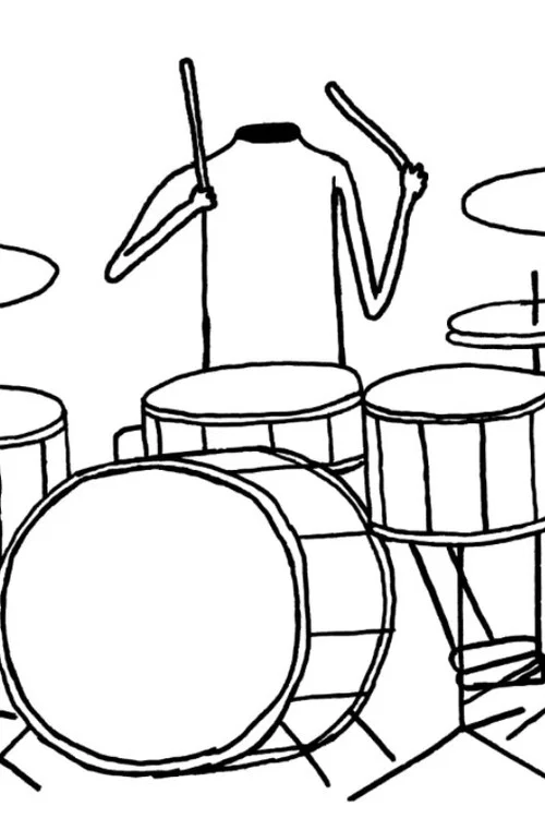 Headless Drummer постер