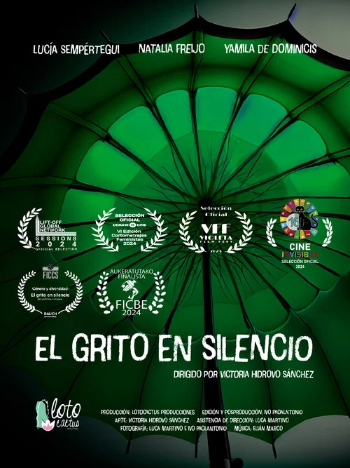 El grito en silencio постер