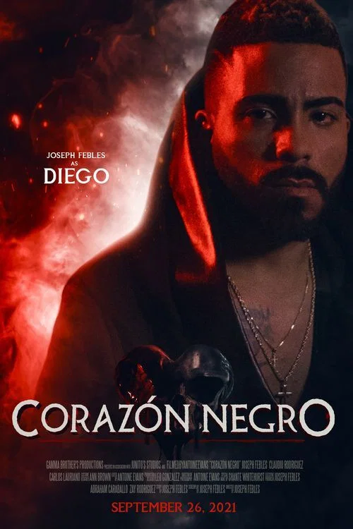 Corazón negro постер