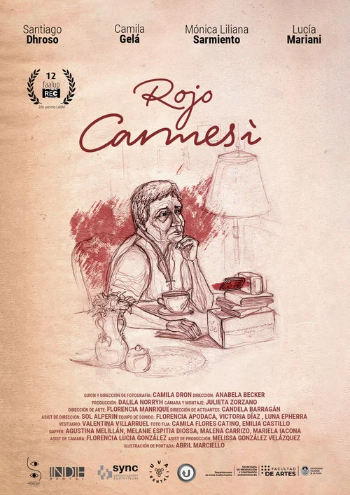 Rojo Carmesí постер