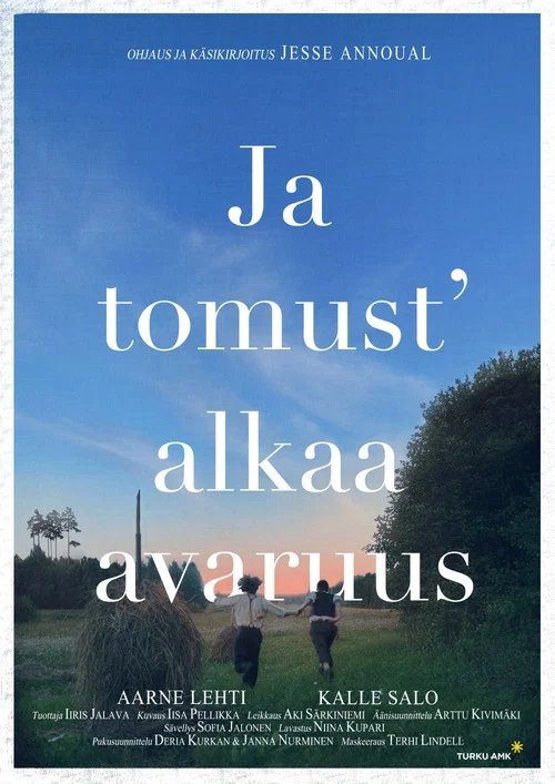 Ja tomust' alkaa avaruus постер