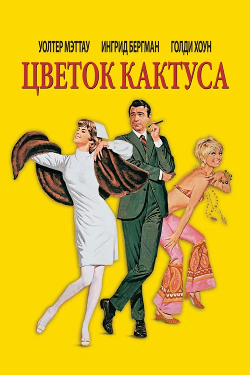 Цветок кактуса постер
