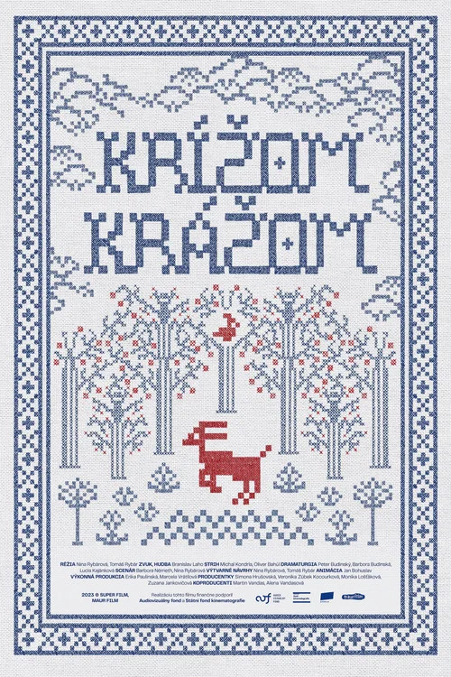 Krížom krážom постер