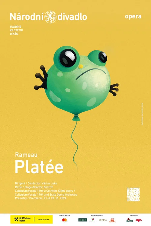 Jean-Philippe Rameau: Platée Czech National Theatre, Prague постер