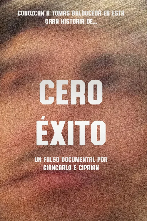Cero Éxito постер