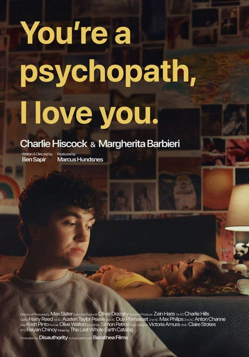 You’re A Psychopath, I Love You. постер