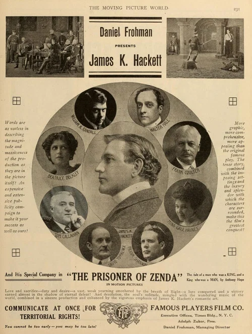 The Prisoner of Zenda постер