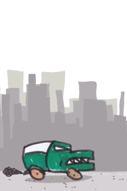 Autosaurus Rex постер
