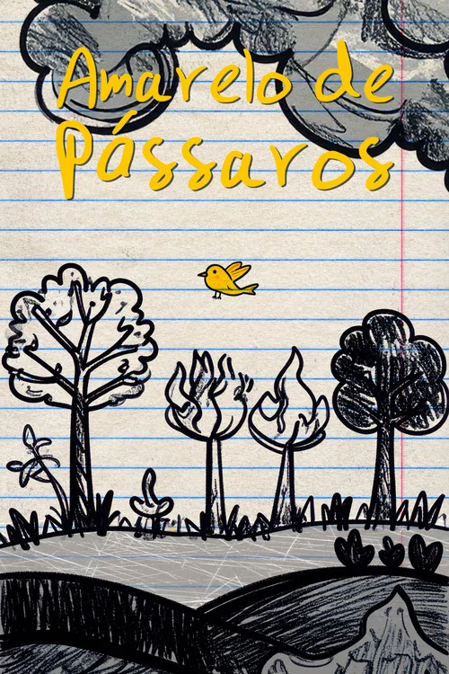 Amarelo de Pássaros постер