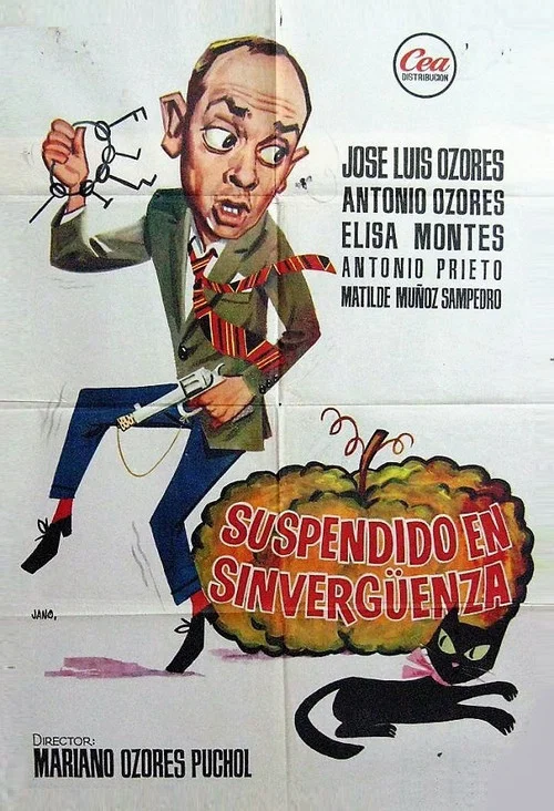 Suspendido en sinvergüenza постер