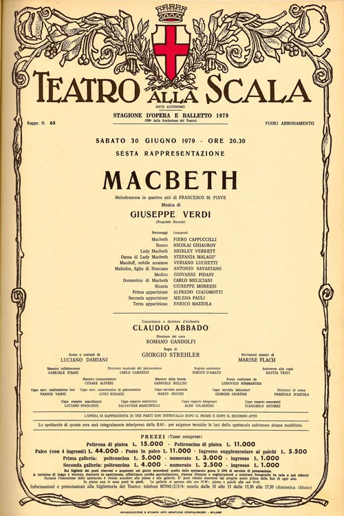 Macbeth постер