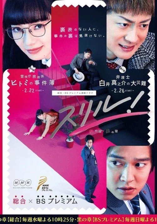 スリル！黒の章～弁護士・白井真之介の大災難～ постер