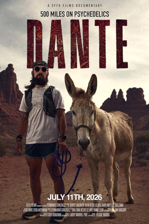 Dante: 500 Miles on Psychedelics постер