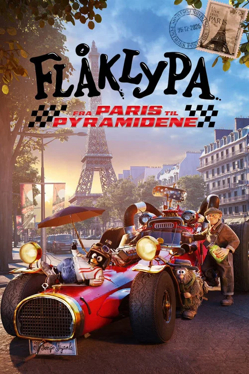 Flåklypa - fra Paris til Pyramidene постер
