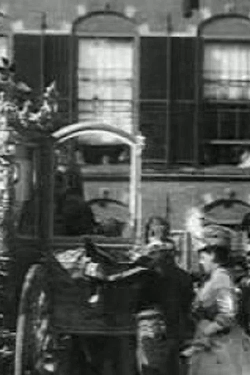 Aankomst van H.M. de Koningin ter opening der Staten-Generaal постер