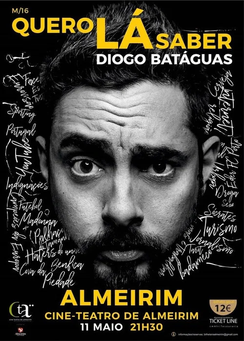 Quero Lá Saber - Diogo Batáguas постер