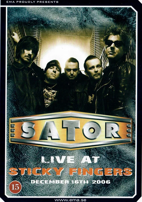 Sator: Live at Sticky Fingers постер