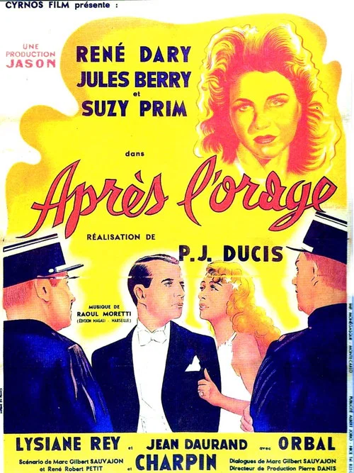 Après l'orage постер