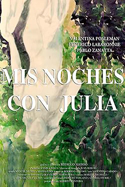 Mis noches con Julia постер