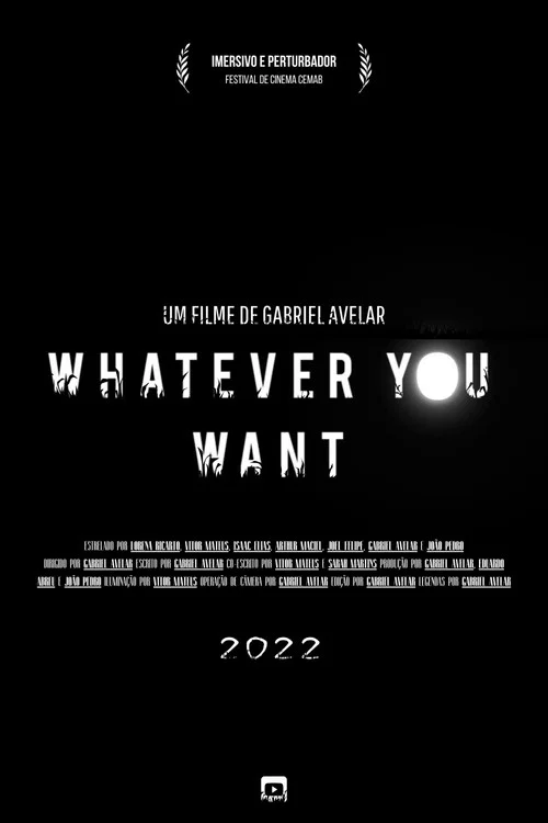 Whatever You Want постер
