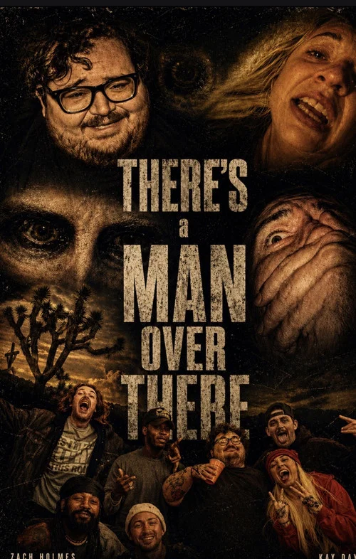 Theres a Man over There постер