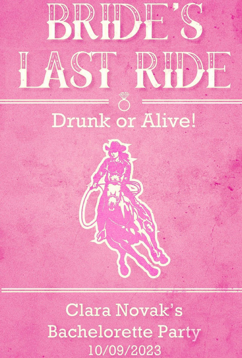 Bride's Last Ride постер
