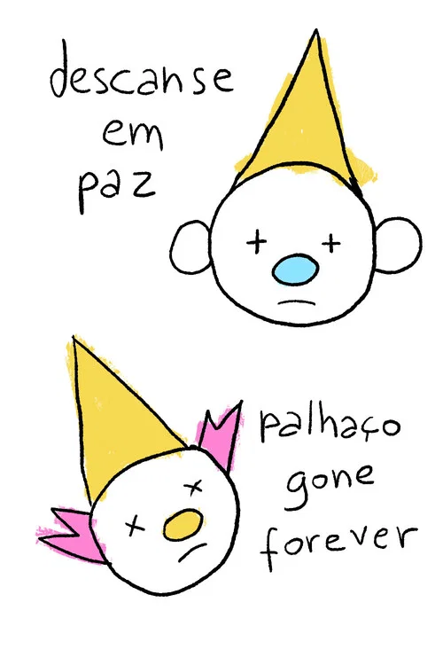 descanse em paz palhaço gone forever постер