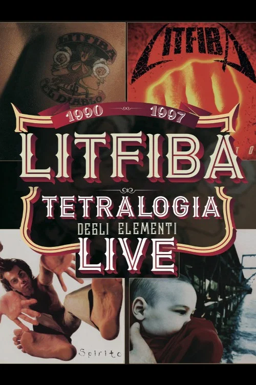 Litfiba: Tetralogia degli Elementi live постер