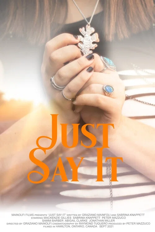 Just Say It постер