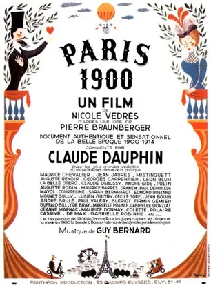 Paris 1900 постер
