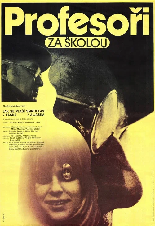 Profesoři za školou постер