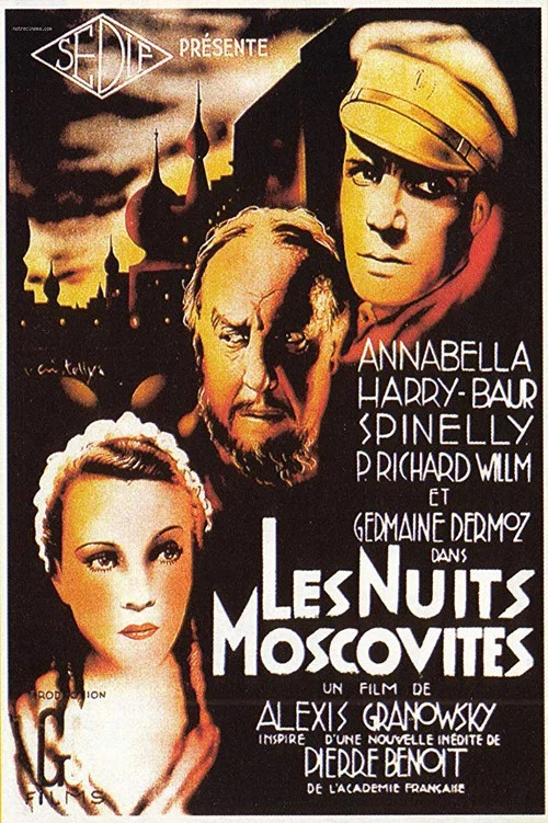 Les Nuits moscovites постер