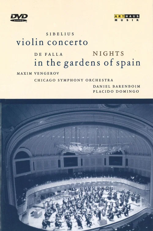 Sibelius - Violin Concerto / De Falla - Nights in the Gardens of Spain постер