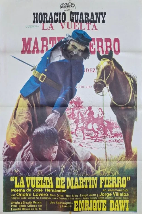 La vuelta de Martín Fierro постер