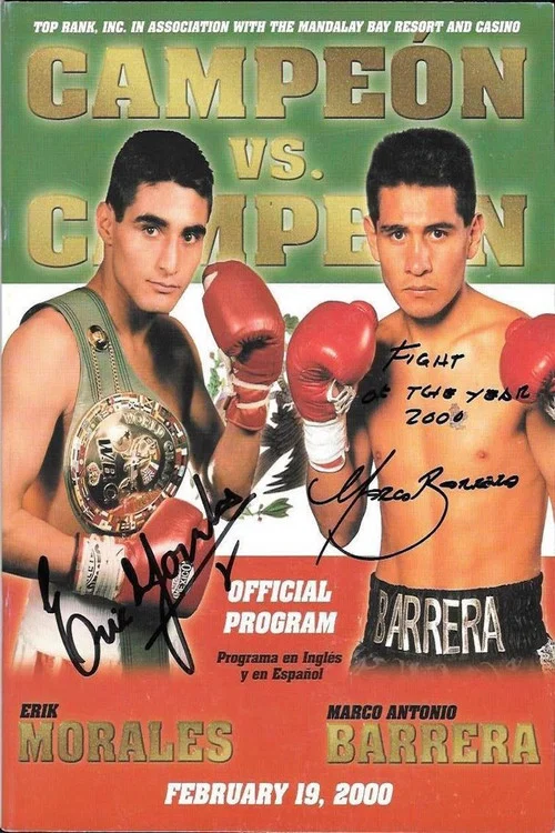 Marco Antonio Barrera vs. Erik Morales I постер