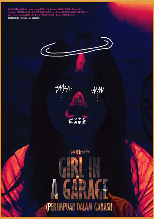 Girl In A Garage постер