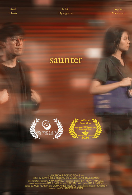 Saunter постер