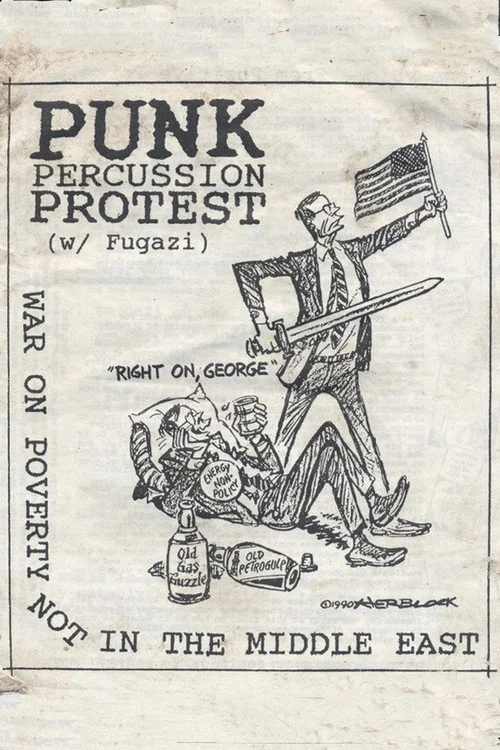 Fugazi: Live in Front of The White House постер