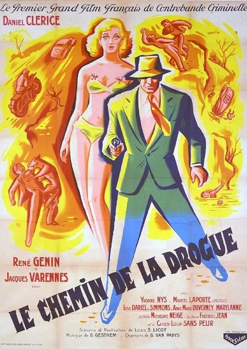 Le chemin de la drogue постер