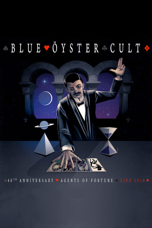 Blue Öyster Cult ‎- 40th Anniversary - Agents Of Fortune - Live 2016 постер