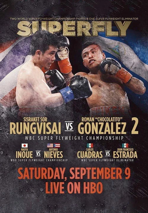 Srisaket Sor Rungvisai vs. Roman Gonzalez 2 постер