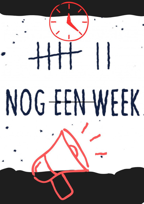 Nog één week постер