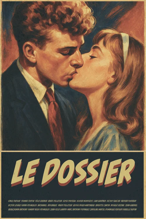 Le dossier постер