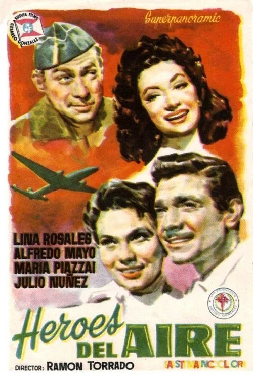Héroes del aire постер