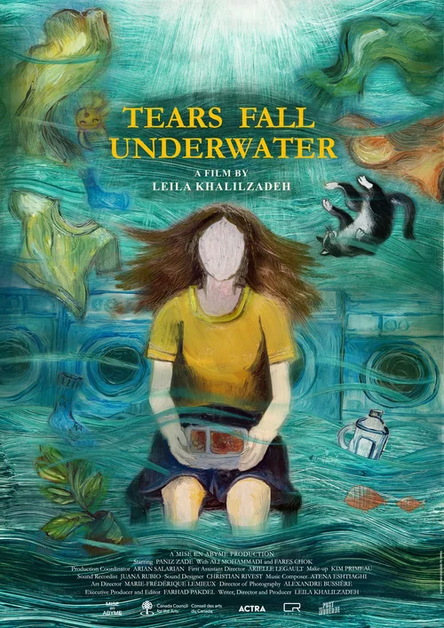 Tears Fall Underwater постер